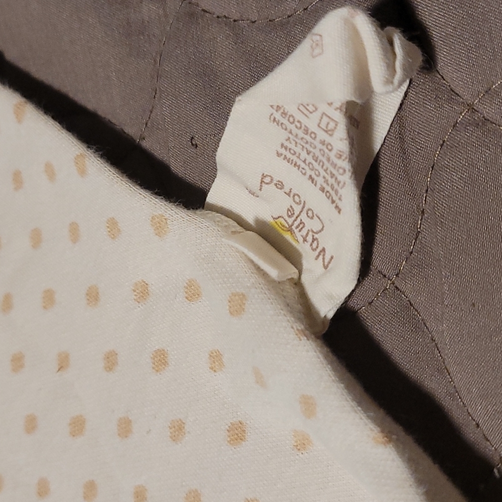 ๐ธ3/$15๐ธ Nature Colored beige polka dot 6 months footless sleeper - Picture 3 of 3